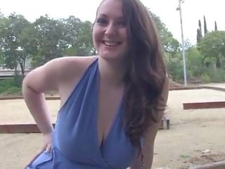 Pullea espanjalainen nuori nainen päällä hänen ensimmäinen x rated klipsi esiintymiskoe - hotgirlscam69.com